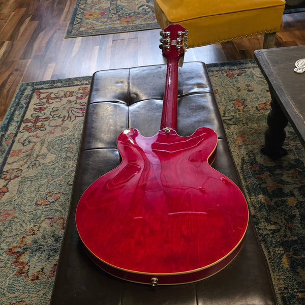 2010 Epiphone The Dot CH ES-335 -  Cherry Red - w/ Hardshell Case