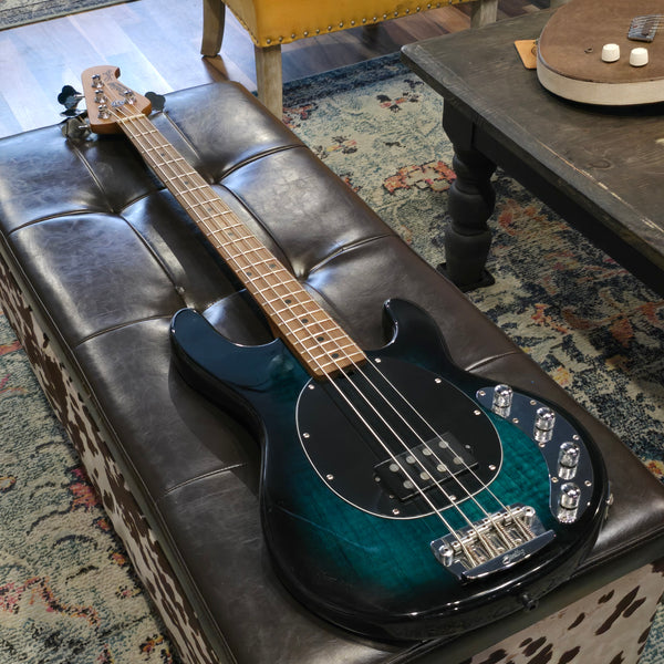 2021 Ernie Ball Music Man Sterling Ray34 FT Teal - StingRay Bass