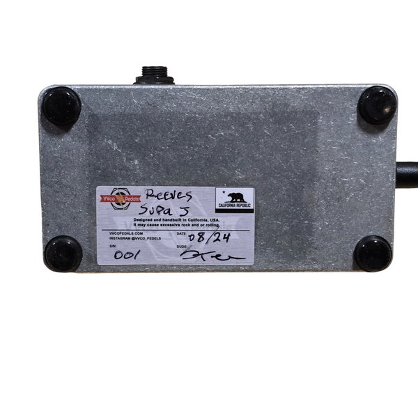 VVCo Sizzorfite - Handwired Reeves Supa J Clone - Dual 3-Transistor Fuzz Pedal