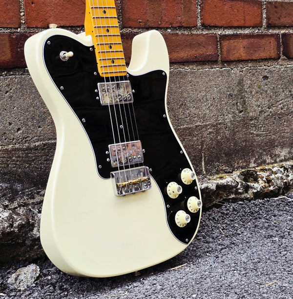 2020 Fender American Professional II Telecaster Deluxe - Olympic White - w/OHSC