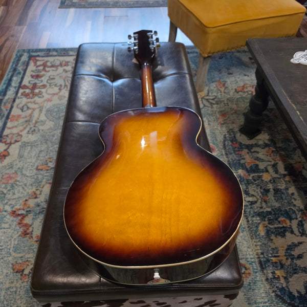 1962 Harmony Broadway H954 Auditorium Archtop Acoustic - w/Case