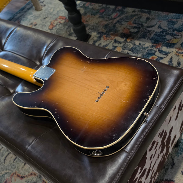 Fender Partscaster Parts Tele Telecaster Custom - Sunburst w/ Gig Bag