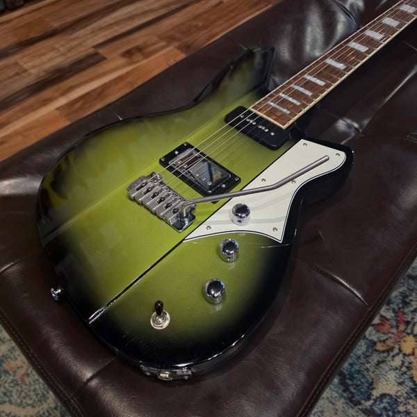 2020 Reverend Warhawk DAW - Double Agent Wilkinson Trem - Avocado Burst - w/OHSC