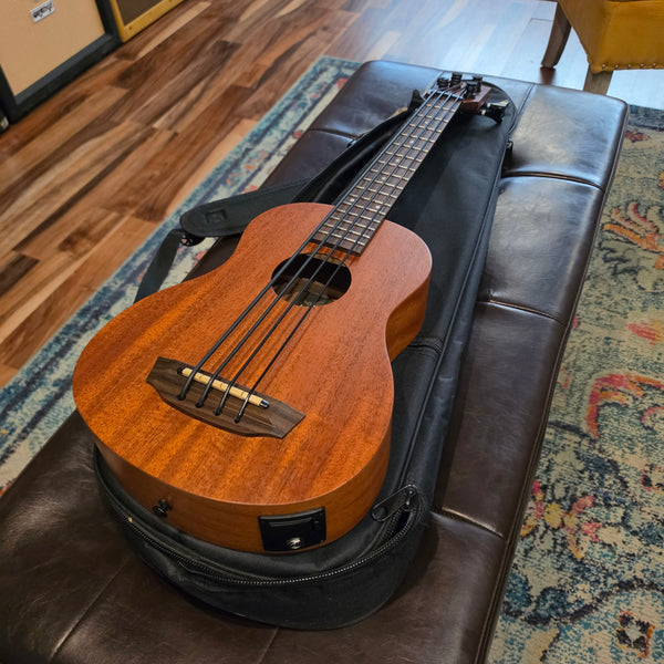2024 Kala U-Bass - Nomad - Mahogany Ukulele Bass A/E - w/Gig Bag