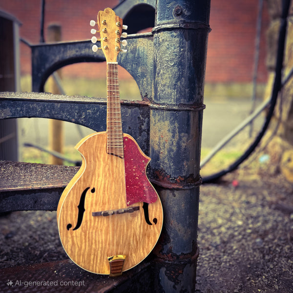 Handmade Mystery Mandolin - Birdseye and Flame Maple