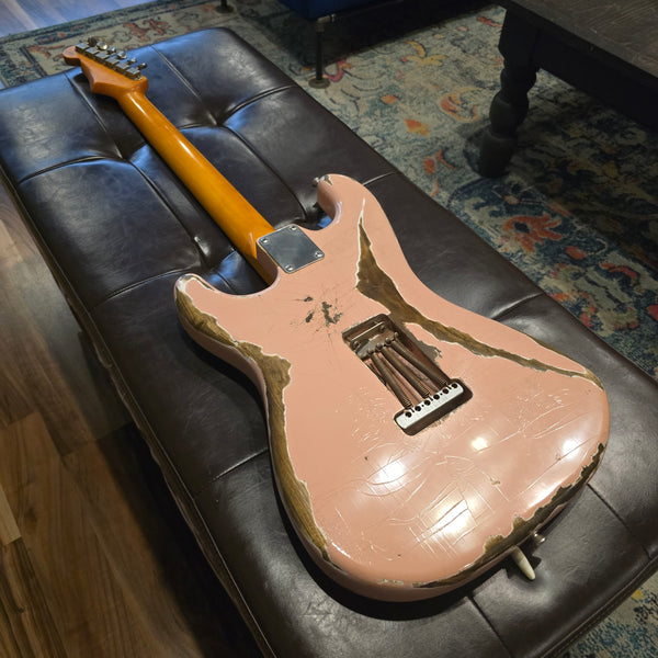 2015 Whitfill Custom Guitars - '62 S Relic - Shell Pink - w/ OHSC