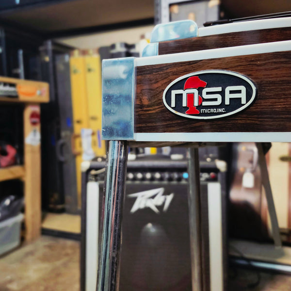 1974 MSA Classic D-10 E9/C6 8x2 Pedal Steel w/Case and 1980 Peavey LTD 400 1x15" Amp