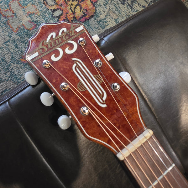 c. 1940 S.S. Stewart 17.25" Professional Archtop Guitar- Buegeleisen & Jacobson - Natural Blonde - w/Case