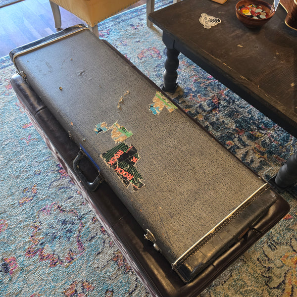 1966 Fender Musicmaster - Offset Body 24" Scale - Refin Black - w/OHSC