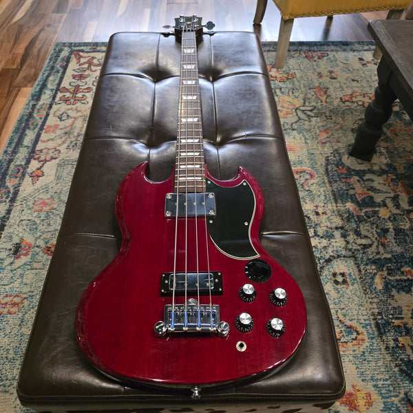 2006 Epiphone EB-3 Bass - Cherry Red - w/Gig Bag