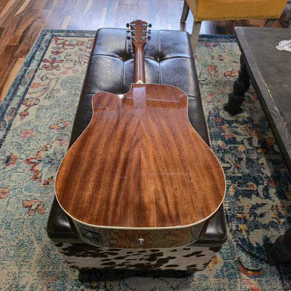 2021 Washburn HD10SCE-0 - Dreadnaught - Natural - Acoustic Electric