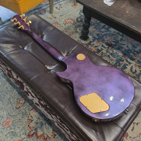 1975 Gibson Les Paul Deluxe - Refin - Purple - Humbucker - w/Hard Case