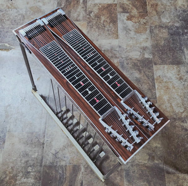1974 MSA Classic D-10 E9/C6 8x2 Pedal Steel w/Case and 1980 Peavey LTD 400 1x15" Amp