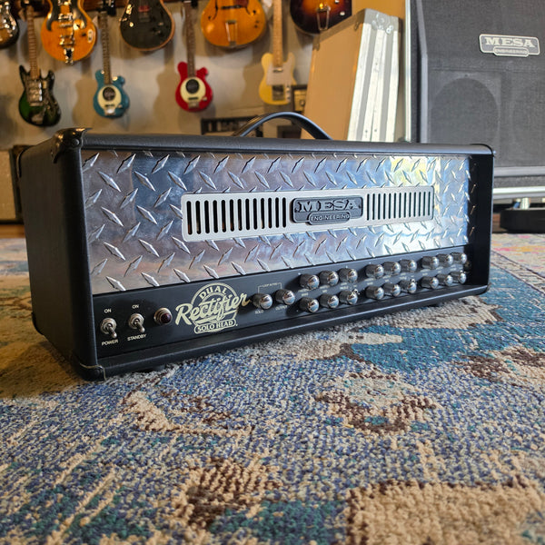 2007 Mesa Boogie Half Stack Touring Rig - Dual Rectifier Solo Tube Amp Head + 4x12 Cabinet + Road Cases