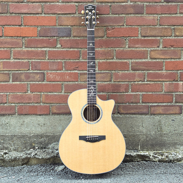Kepma GA1-120 Elite Series - All Solid - Natural - Grand Auditorium - w/Case