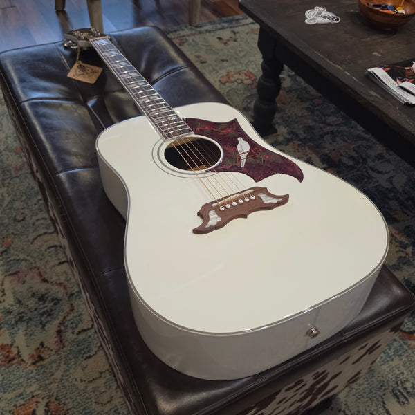2025 Epiphone Dove Pro - Limited Edition - Acoustic Electric - Alpine White