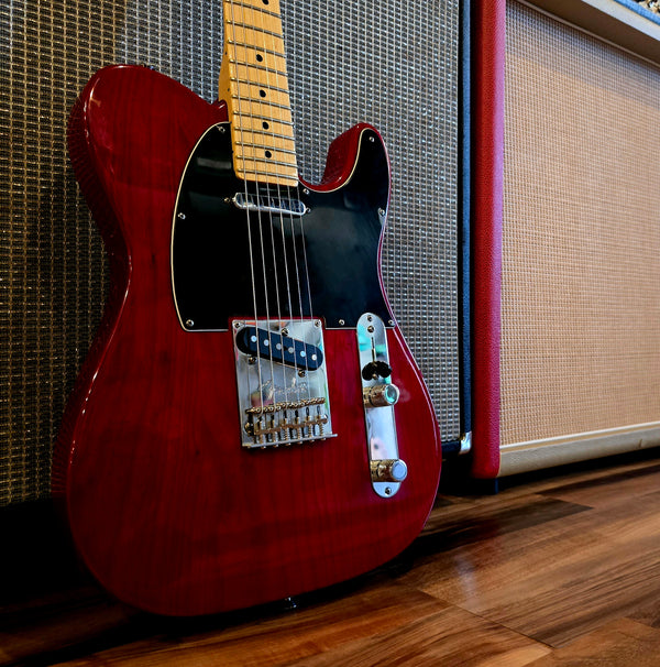 2011 Fender American Standard Telecaster - Crimson Red - Maple - w/ OHSC
