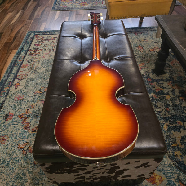 2012 Hofner HCT-500/1-SB Violin Bass - Sunburst - Contemporary - w/Hardshell Case