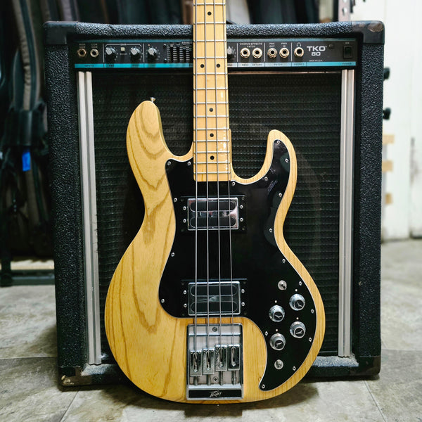 1979 Peavey T-40 Bass - Natural - w/Hardshell Case