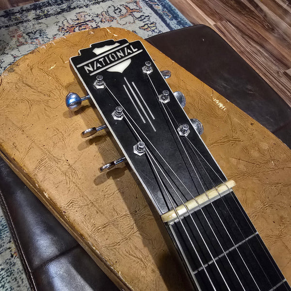 1935 - 1936 National Hawaiian - Rare Early Features - New Yorker - Lap Steel - w/ Case
