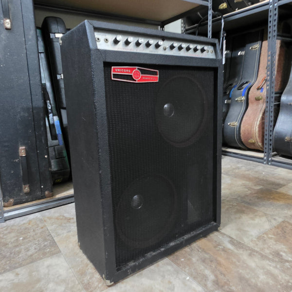1967 Unicorp Power Plus - Early Solid State Pre-Univox - 2x12" w/Horn Reverb/Vibrato Guitar Combo Amp