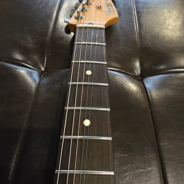 2011 Fender Lone Star Deluxe Strat - Black Stratocaster - Texas Specials + Pearly Gates HSS