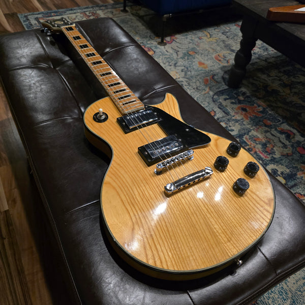 1979 Hondo II HLP-2N Natural LP-Style