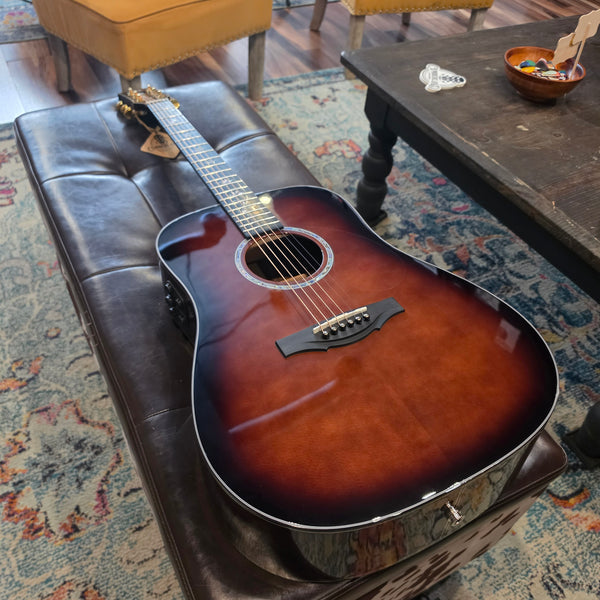 Kepma D1-120AAB Elite Series Dreadnaught Acoustic Electric w/AcoustiFex w/Case