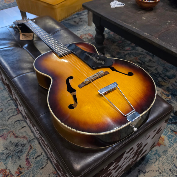 1962 Harmony Broadway H954 Auditorium Archtop Acoustic - w/Case