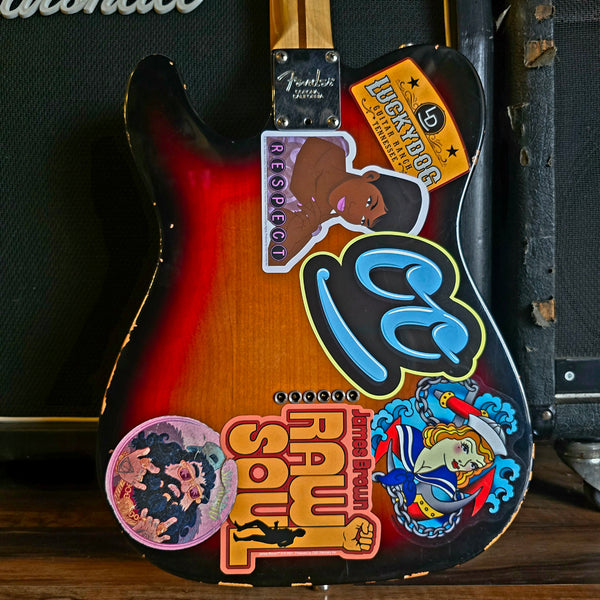 2004 Fender American Standard Telecaster - Sunburst - Owned and Used by Chris Robertson of Black Stone Cherry