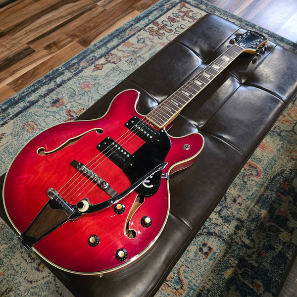 1972 Epiphone EA-250 Hollowbody - Red - w/Gig Bag