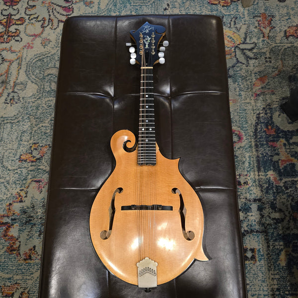 2012 The Lafferty LF5BWN Wide Neck Mandolin - F-Style - Natural - w/Case