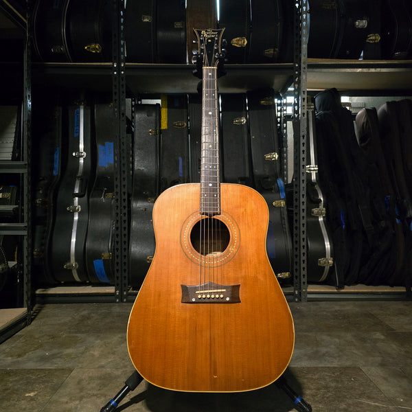 1969 Grammer / Ampeg G-30 - Mahogany Dreadnaught - Natural/Sunburst - w/Gig Bag