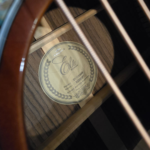 Kepma D1-120AAB Elite Series Dreadnaught Acoustic Electric w/AcoustiFex w/Case