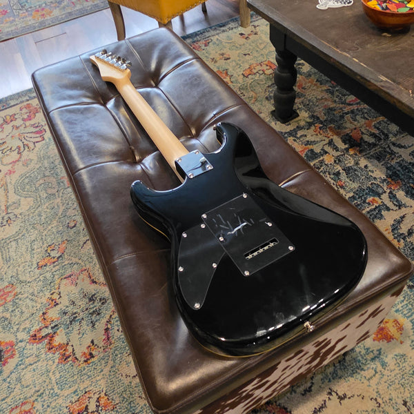 Lyman LS-400 Prototype - S-Style Electric Guitar - One-of-a-Kind Psychedelic Graphics