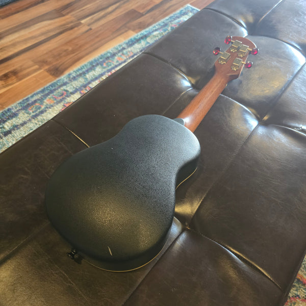 Used Ovation Applause Concert Ukulele - Plum Burst