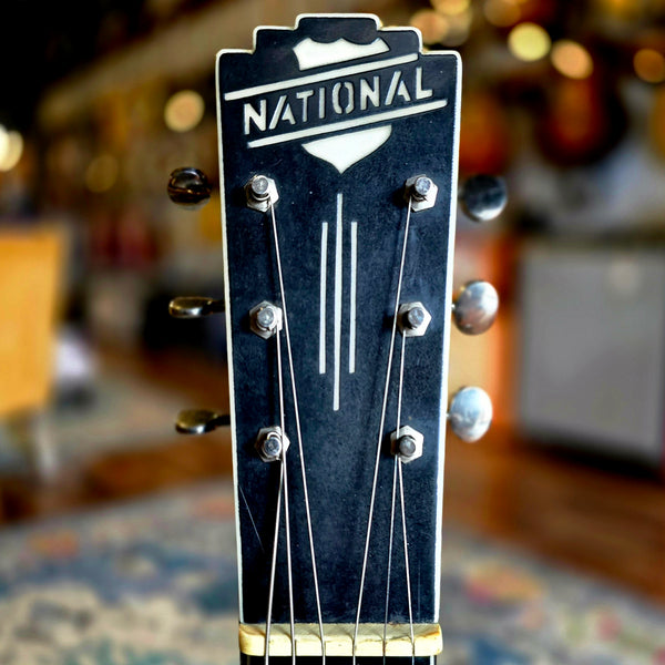 1935 - 1936 National Hawaiian - Rare Early Features - New Yorker - Lap Steel - w/ Case