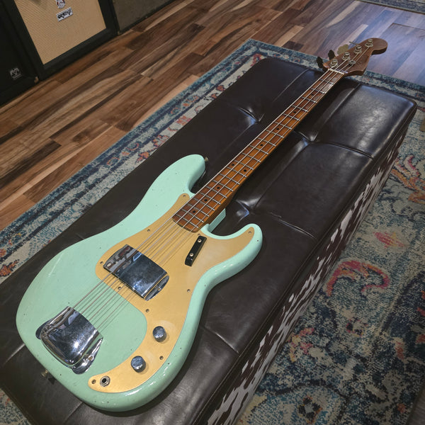 2024 Fender Custom Shop - Empire '58 - Precision P Bass - Aged Surf Green w/OHSC
