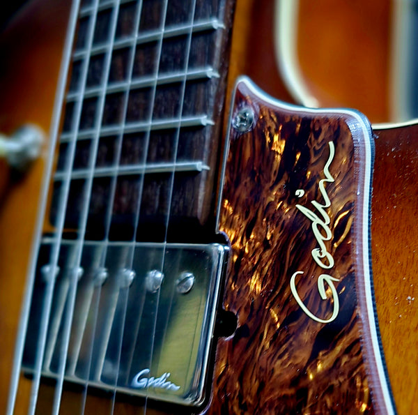 2021 Godin 5th Avenue CW Kingpin ll HB - Cognac Burst