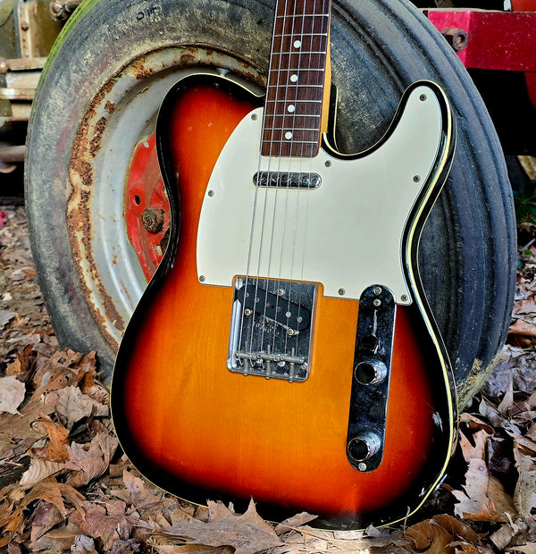 1989 Fender MIJ TLC-62 Telecaster Custom '62 Reissue - Sunburst - A-Serial, w/ Case
