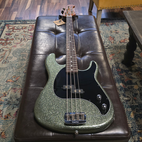 2019 Ernie Ball Music Man - Cutlass Bass - One of a Kind - Sea Foam Green Sparkle - w/OHSC