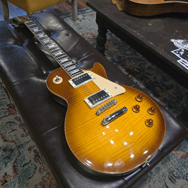 2012 Epiphone Les Paul Standard Pro - Honeyburst Flametop - w/ Gig Bag