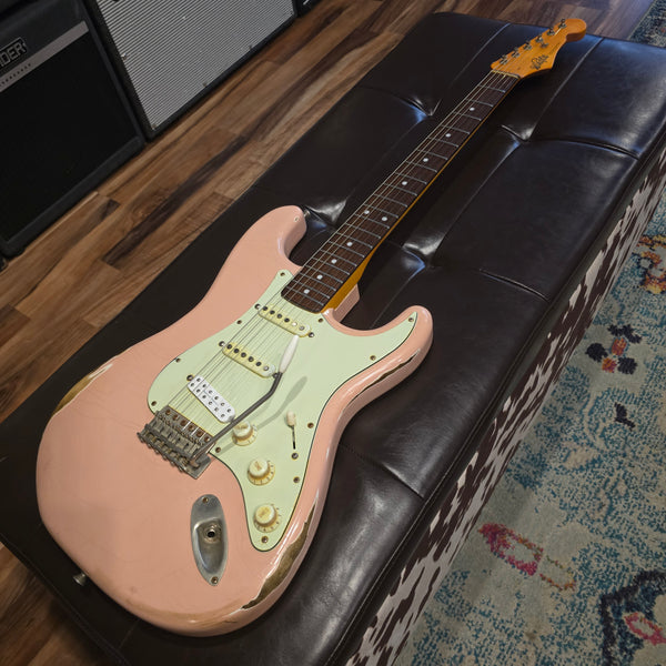 2015 Whitfill Custom Guitars - '62 S Relic - Shell Pink - w/ OHSC