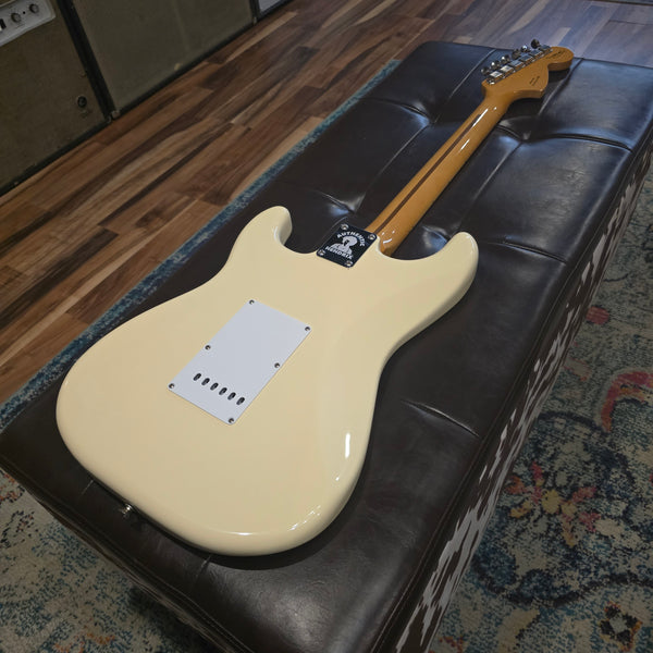 2024 Fender Hendrix Stratocaster - Olympic White w/ Upgrades and Hardshell Case Strat