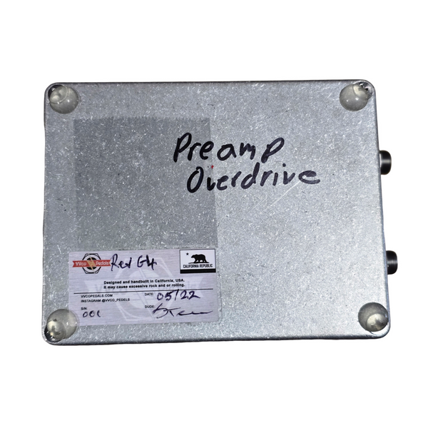 VVCo Sizzorfite - Handwired Revv G4 Distortion Pedal Clone