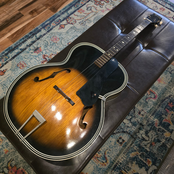 1959 Harmony H1215T Tenor Archtop Acoustic