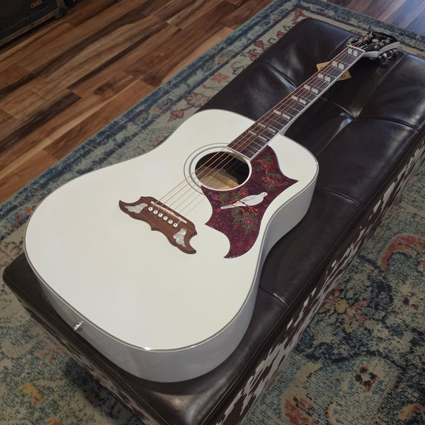 2025 Epiphone Dove Pro - Limited Edition - Acoustic Electric - Alpine White