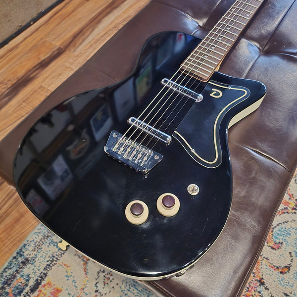 1998 Danelectro - '56 Reissue Electric Baritone - Black