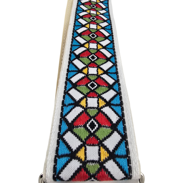 Ace D'Andrea Vintage Reissue Strap - Stained Glass - Multicolor