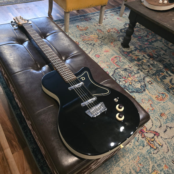 1998 Danelectro - '56 Reissue Electric Baritone - Black
